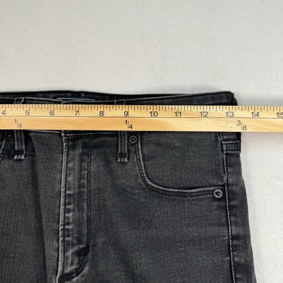 Abercrombie Fitch Simone High Rise Super Skinny Jeans Womens Sz 27/4 Black Wash - Picture 9 of 14